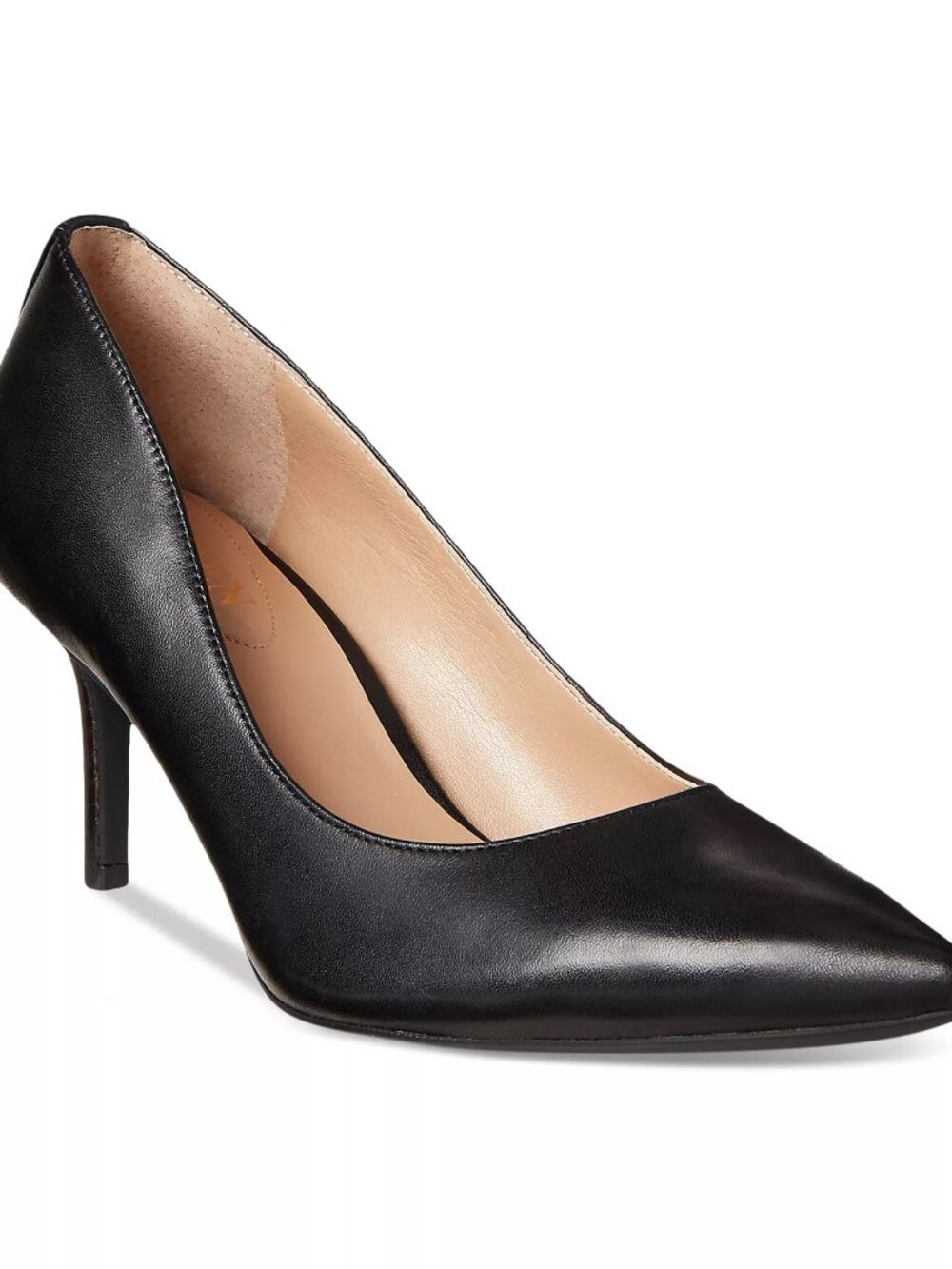 Ralph Lauren Lanette Leather Pump Black US Size 7.5